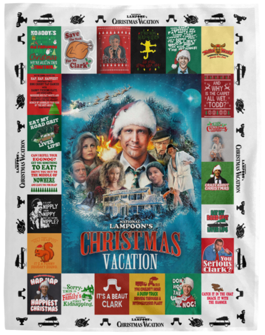 Gifts Blanket National Lampoon's Christmas Vacation Cozy Plush Fleece Blanket Size 60x80 inch Gift for Family Awesome Decor Home chuan nhat VPL Cozy Plush Fleece Blanket - 60x80