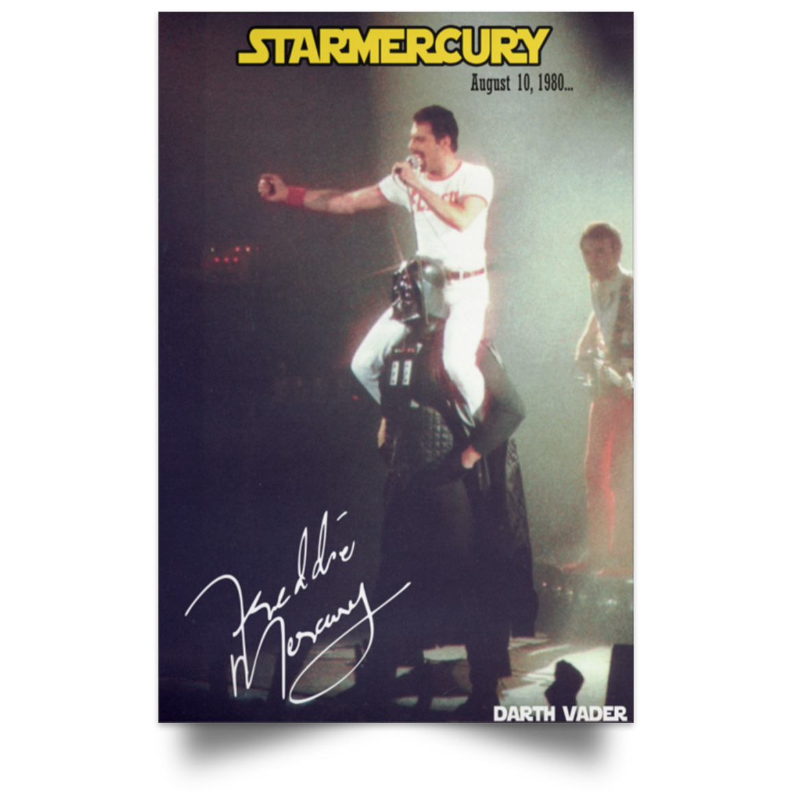 StarMercury Poster Funny 2019 Freddie Mercury Star Wars High Quality Prints .
