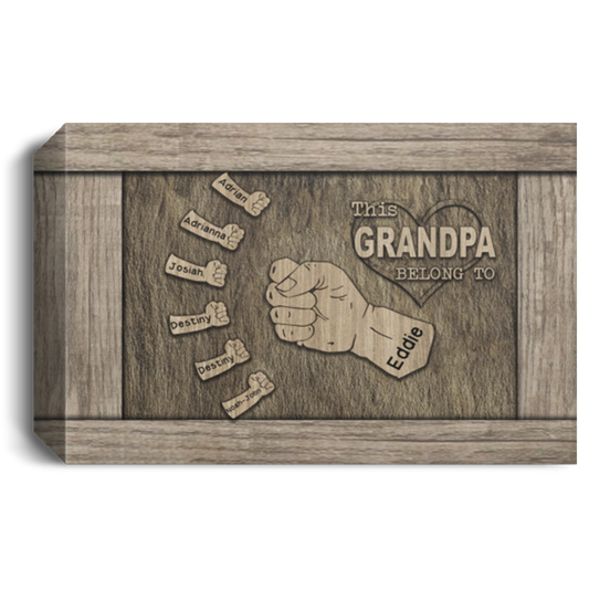 GRANDPA CV1624 113-0842891-4854632 CANLA15 Deluxe Landscape Canvas 1.5in Frame