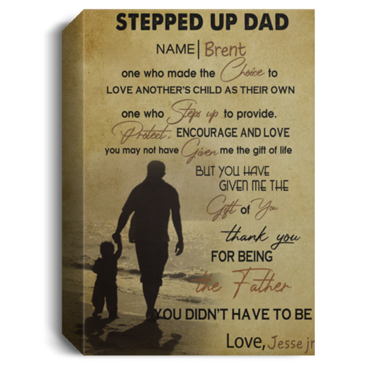 Poster 12x18 Jesse jr pb8 stepdad CANPO15 Deluxe Portrait Canvas 1.5in Frame