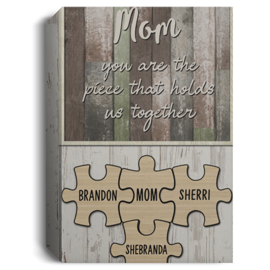 Brandon, Sherri, SheBranda Mom and Child16x24-Recovered CANPO15 Deluxe Portrait Canvas 1.5in Frame