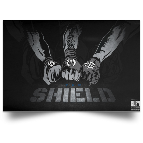 The Shield Poster Hounds Of Justice Strong Best WWE High Quality Print DecorRoom .