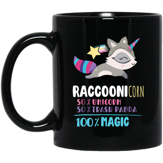 Racoonicorn T-Shirt Unicorn Raccoon Trash Panda Magic