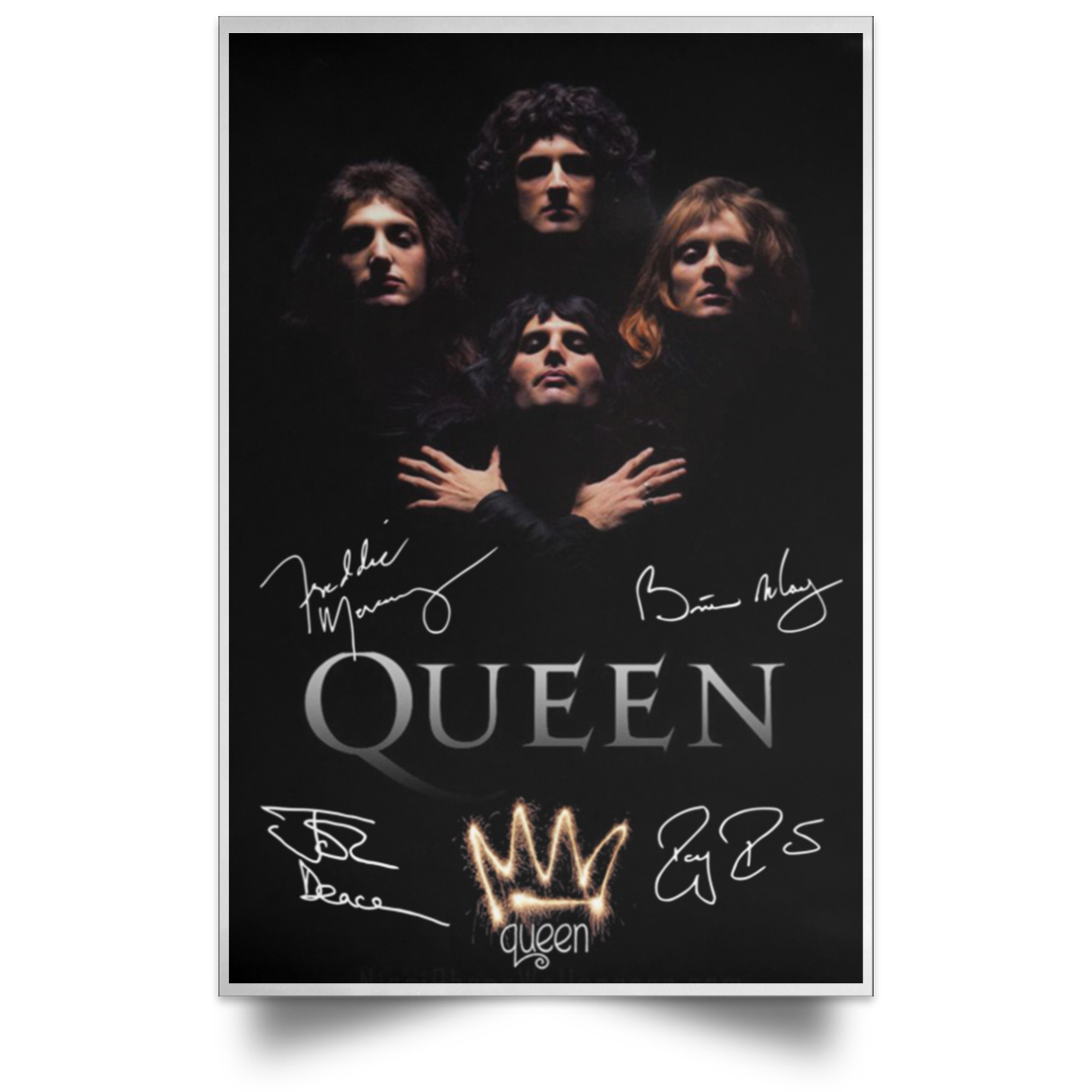 Queen Signature Members NEW Poster 2019 Rock Band London - High Quality Prints .