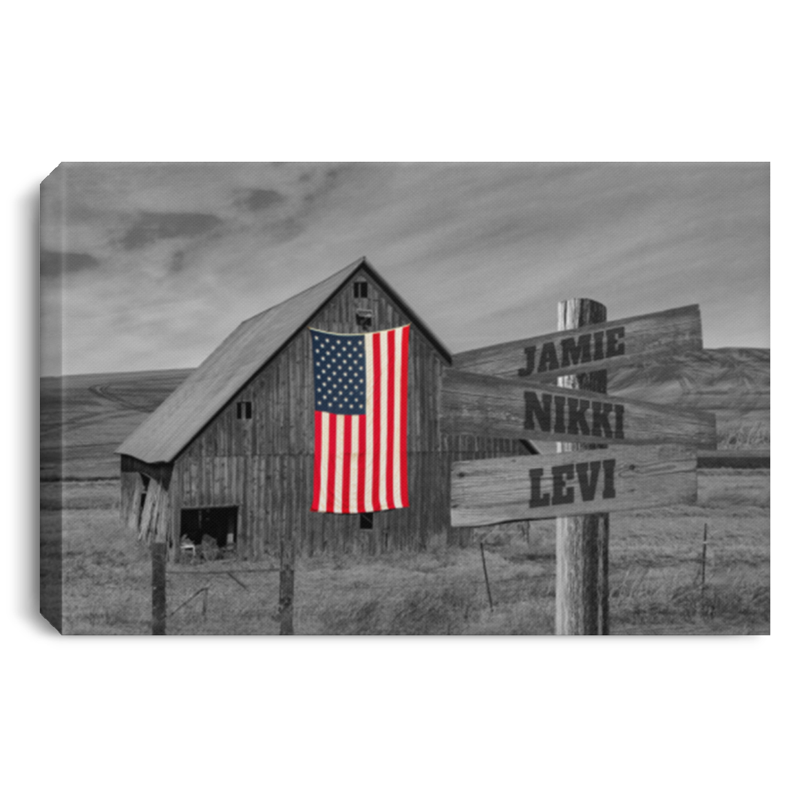 Jamie,Nikki,Levi CANLA75 Landscape Canvas .75in Frame