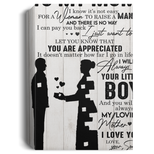 OH YEAH  (1) Canvas to my mom top 32x48 inch