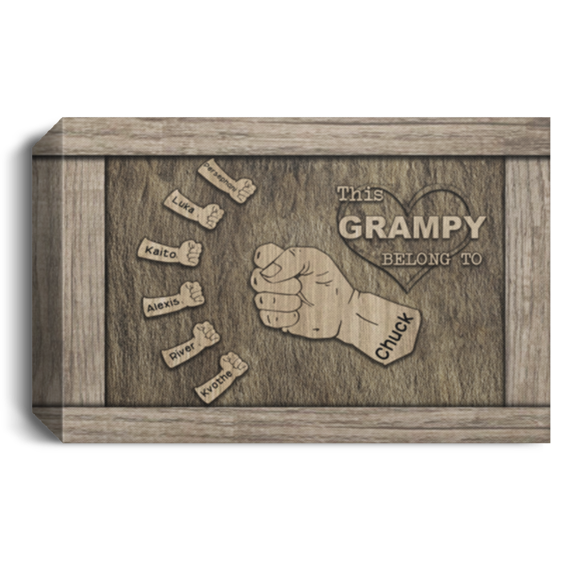 Grampy cv812 114-0275586-8241852 CANLA15 Deluxe Landscape Canvas 1.5in Frame