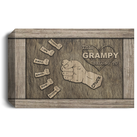 Grampy cv812 114-0275586-8241852 CANLA15 Deluxe Landscape Canvas 1.5in Frame