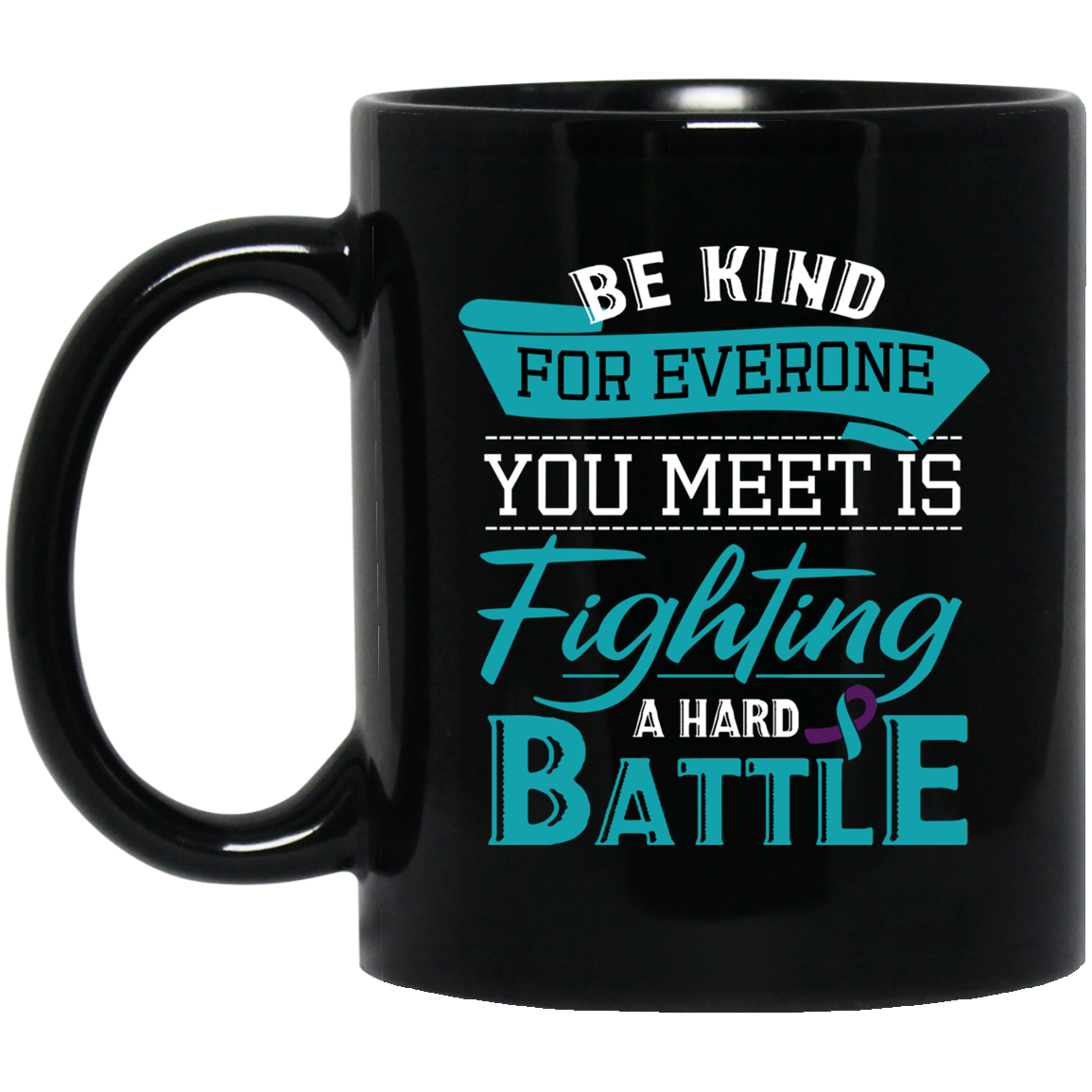 T- Shirt Suicide Prevention Shirt Awareness Be Kind Hard Battle Love