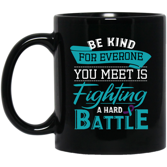 T- Shirt Suicide Prevention Shirt Awareness Be Kind Hard Battle Love