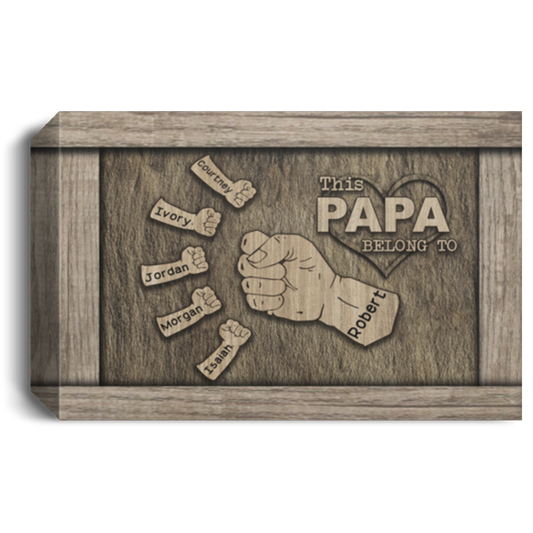 Isaiah cv812 114-9991862-5753853 CANLA15 Deluxe Landscape Canvas 1.5in Frame