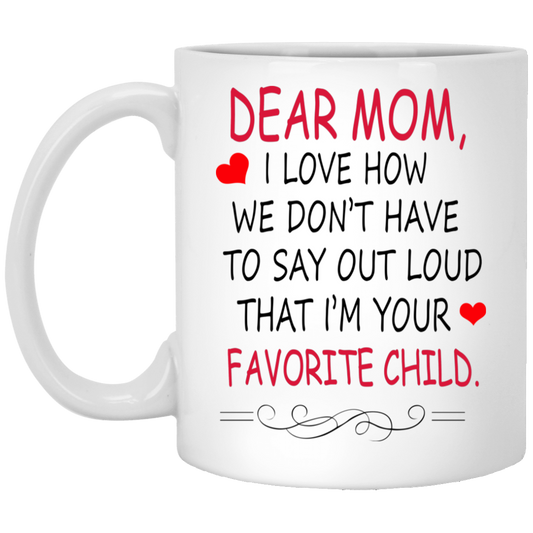 Son to mom top mug