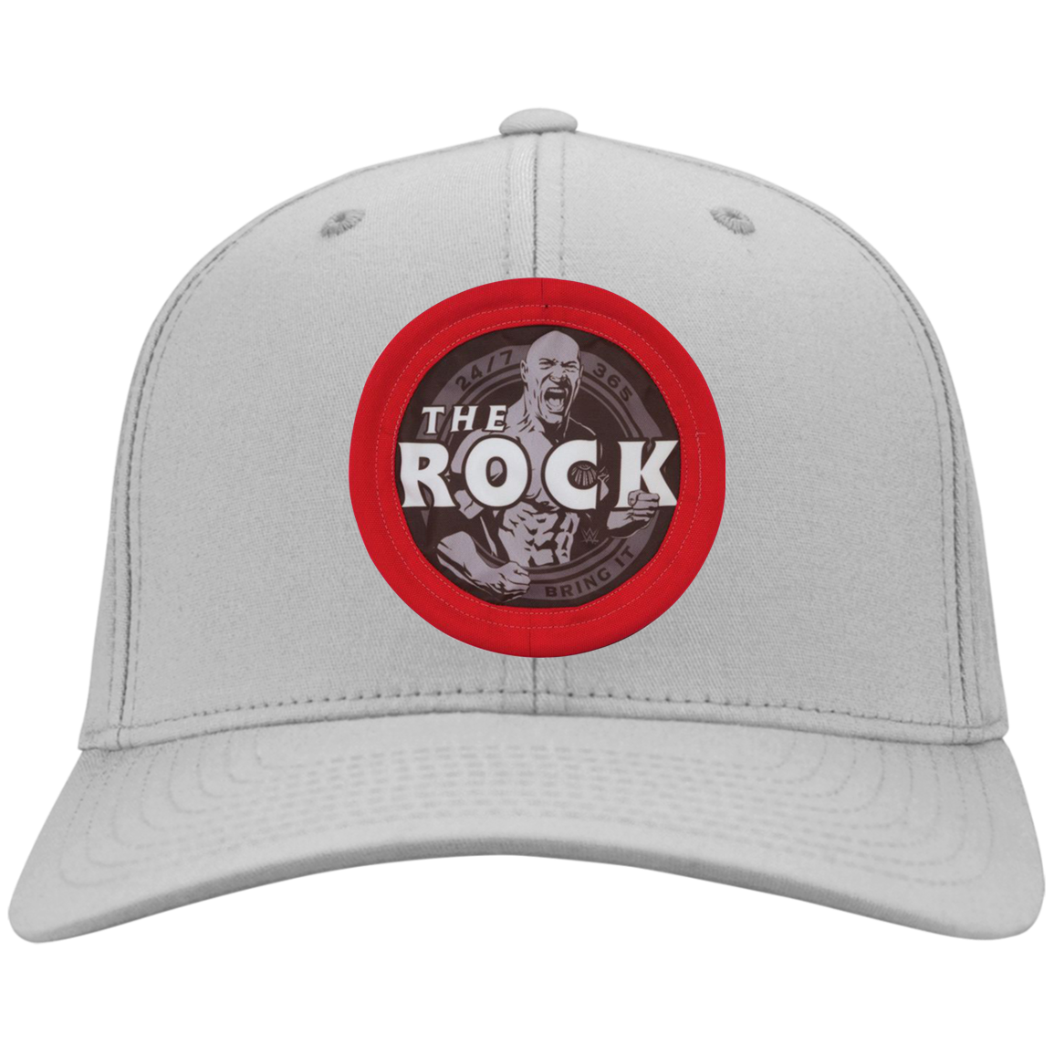 The Rock CAPS 2019 WWE Dwayne Johnson Wrestling MEN-WOMEN White One Size Fits .