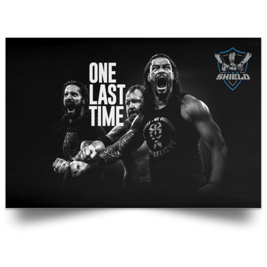 The Shield Poster WWE 2019 Hounds Of Justice One Last Time High Quality Prints .