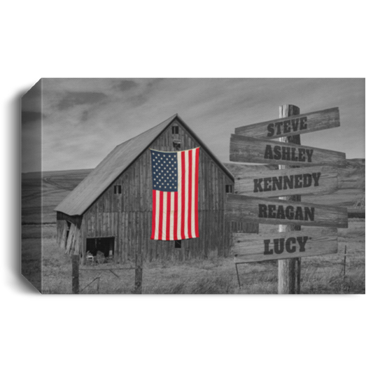 STEVE, ASHLEY, KENNEDY, REAGAN, LUCY CANLA15 Deluxe Landscape Canvas 1.5in Frame