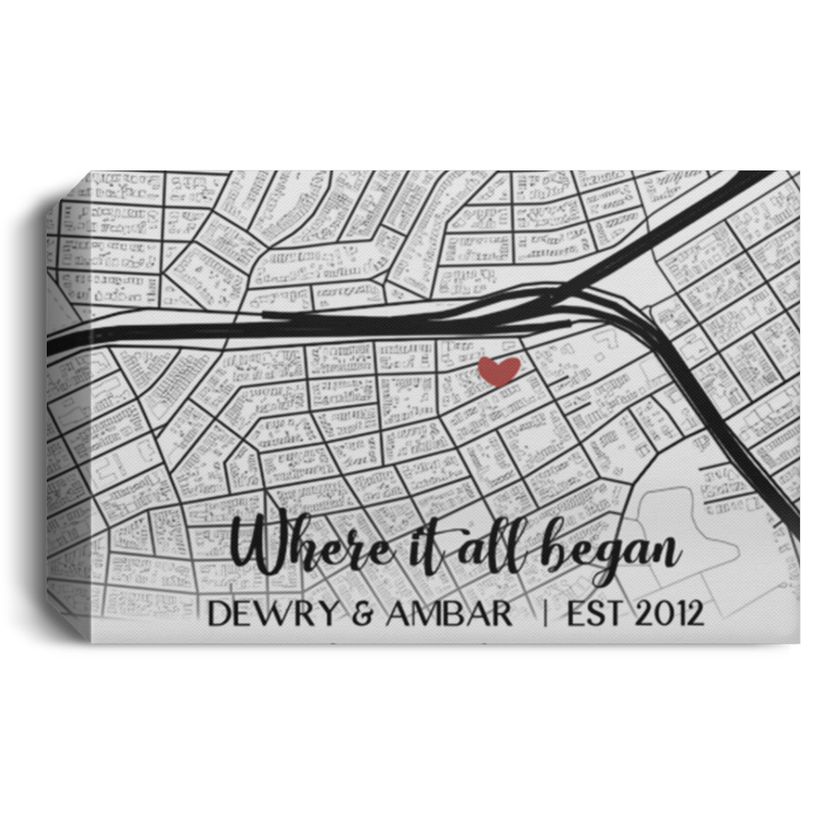 DEWRY & AMBAR CANLA15 Deluxe Landscape Canvas 1.5in Frame