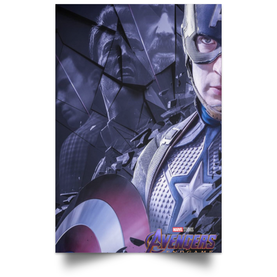 Captain America Poster 2019 Avengers Endgame Hero Universe High Quality Prints .