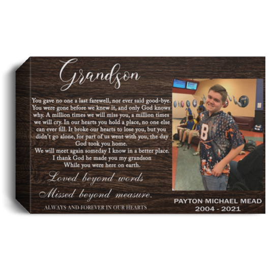 PAYTON MICHAEL MEAD  2004 - 2021   114-3464620-7977822 CANLA15 Deluxe Landscape Canvas 1.5in Frame