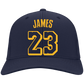 Lebron Jame 23 LOGO HATS Basketball Member Los Angeles Lakers Black One Size Fit .