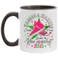 Porcelain Cup Kamala Harris Madame Vice President Chucks and Pearls Aka Sorority 1908 Accent Mug 2 Side, 11 oz White - Light Green Accent Mug Gift Family Unisex Awesome On Birthday, Christmas Gift Cap AM11OZ 11 oz. Accent Mug