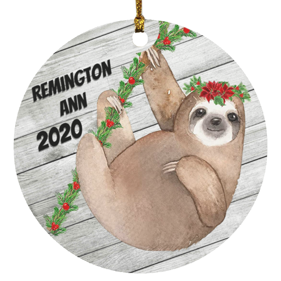 Remington Ann SUBORNC Circle Ornament