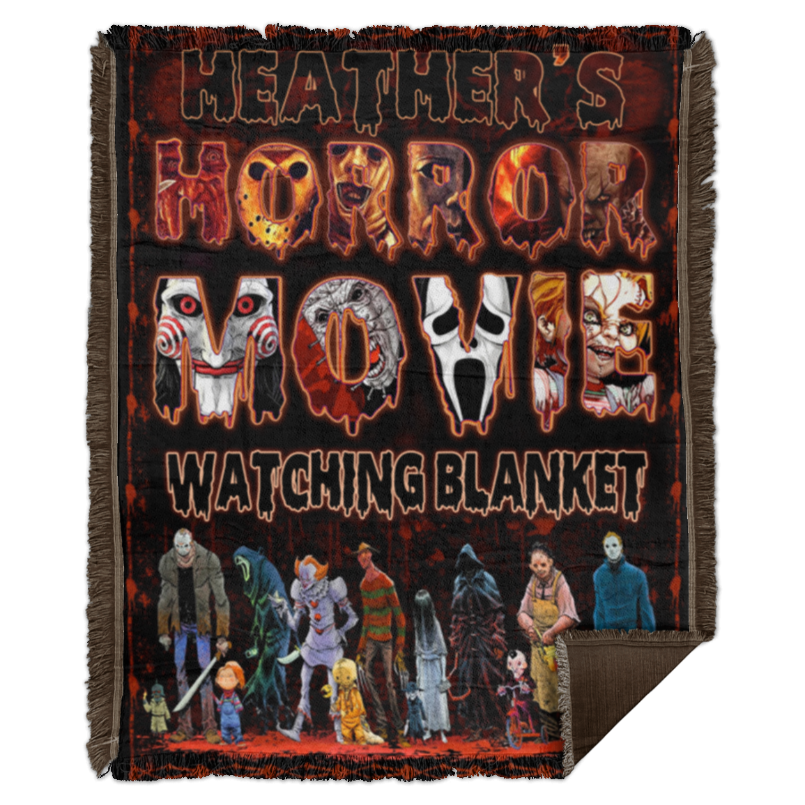 Heather’s        114-8722433-9804227 WB56 Woven Blanket - 50x60