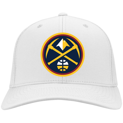 Denver Nuggets LOGO HATS Basketball Team  Black One Size Fits NEW Brand .