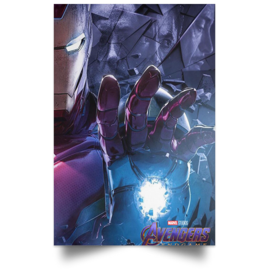 Iron Man Poster 2019 Avengers Endgame Hero Universe Lost High Quality Prints .
