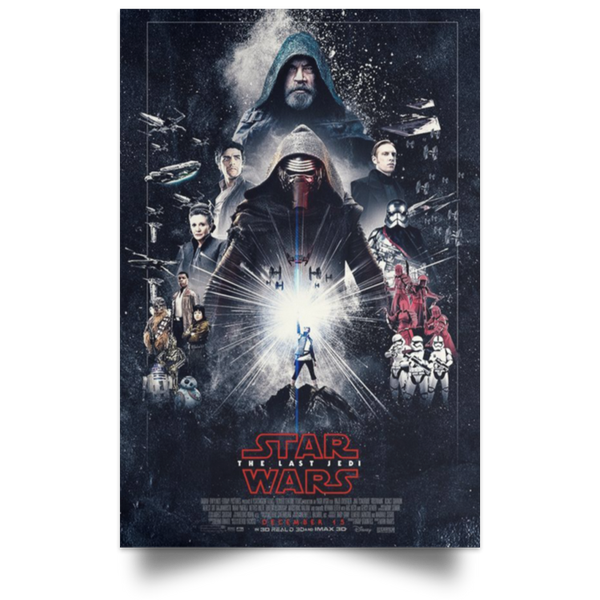 Poster Star Wars 9 HOT America Film The Last Jedi High Quality Prints Decor Room .