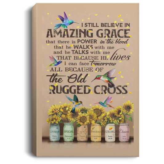 Gift Decor Framed Art God - Hummingbird - I Still Believe In Amazing Grace - Canvas ok Family Canvas, Camping Wall Art, Home Decor, Autumn Decor, Custom Canvas Gift Ready To Hang Gifts Anniversary, Ch (x1) 37.95 lamlaansalengayayma22-03-21_59