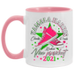 Porcelain Cup Kamala Harris Madame Vice President Chucks and Pearls Aka Sorority 1908 Accent Mug 2 Side, 11 oz White - Light Green Accent Mug Gift Family Unisex Awesome On Birthday, Christmas Gift Cap AM11OZ 11 oz. Accent Mug