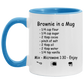 Wowaccentcosalerphequa_173 gift Brownie In A Mug Ceramic Accent Mug – How to Make Brownie Cute Recipe Mug On