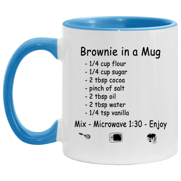 Wowaccentcosalerphequa_173 gift Brownie In A Mug Ceramic Accent Mug – How to Make Brownie Cute Recipe Mug On