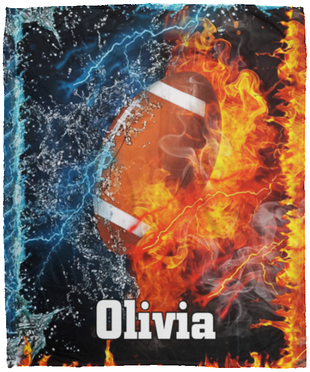 Olivia 111-5609715-0392242 56 VPM Cozy Plush Fleece Blanket - 50x60