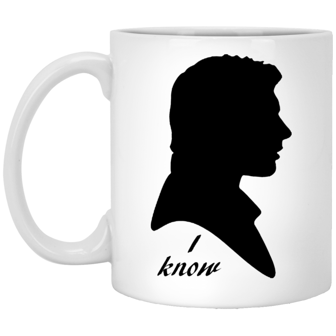 (boy)Perfect Gifts For The Best Boyfriend Unique Gift For Girlfriend I Love You I Know Mugs, Couples Mugs, Star Wars Mugs Han Solo And Leia - Set Of Two Mugs (1) XP8434 11 oz. White Mug