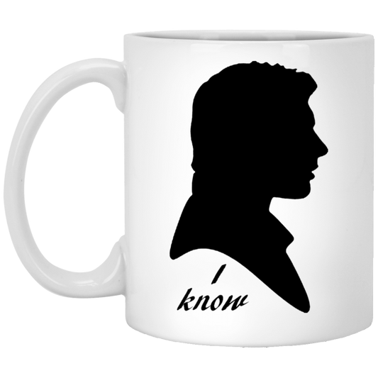 (boy)Perfect Gifts For The Best Boyfriend Unique Gift For Girlfriend I Love You I Know Mugs, Couples Mugs, Star Wars Mugs Han Solo And Leia - Set Of Two Mugs (1) XP8434 11 oz. White Mug