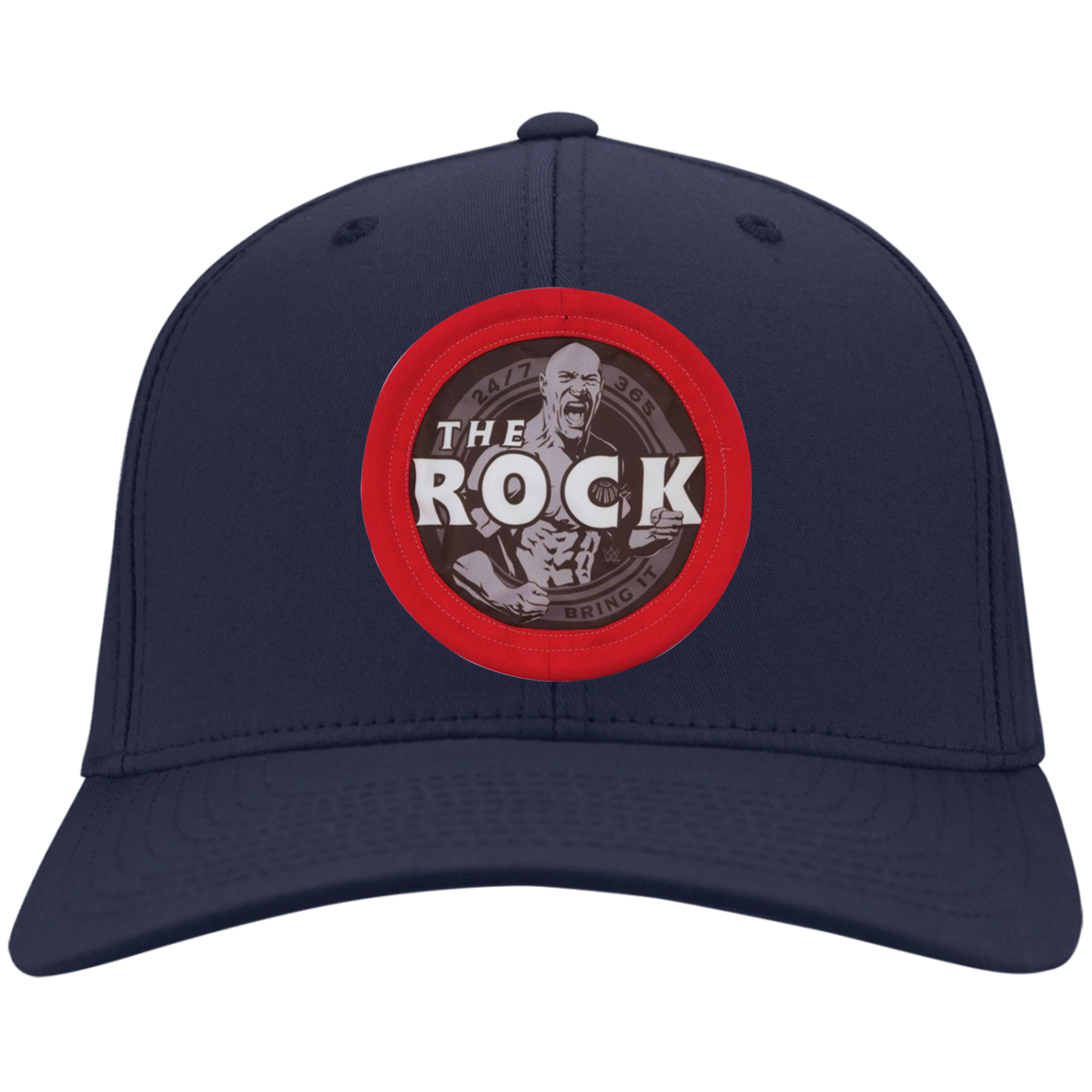 The Rock CAPS 2019 WWE Dwayne Johnson Wrestling MEN-WOMEN White One Size Fits .