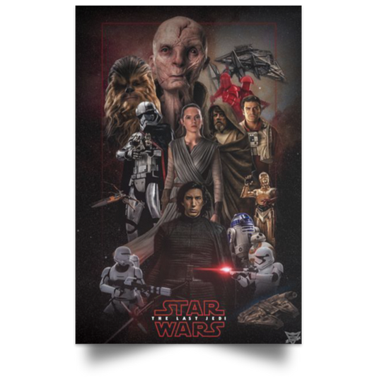 The Last Jedi Poster Star Wars 9 HOT America Film fans High Quality Prints NEW .
