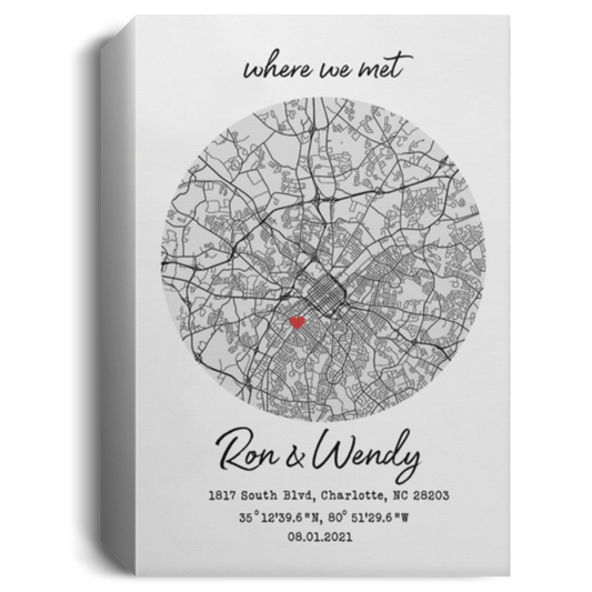 Ron & Wendy CANPO15 Deluxe Portrait Canvas 1.5in Frame