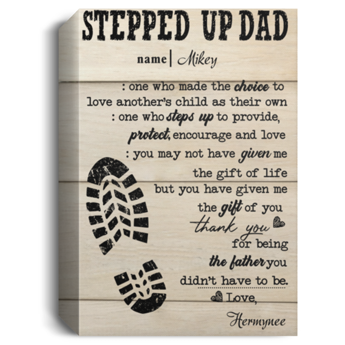 Hermynee  7 CANPO15 Deluxe Portrait Canvas 1.5in Frame