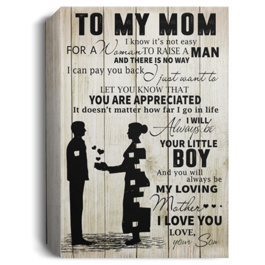 Son to mom Top canvas