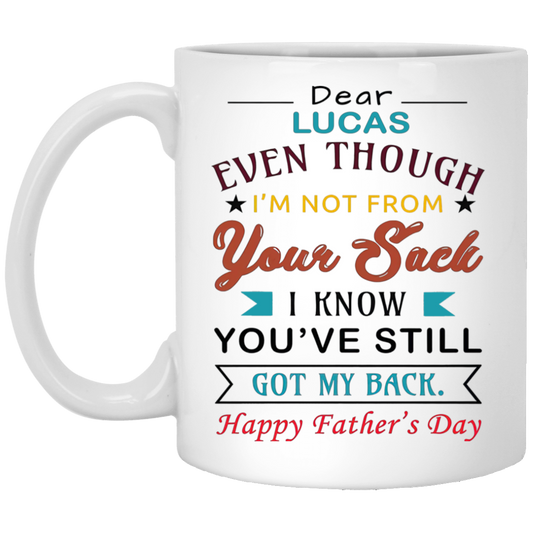 Lucas XP8434 11 oz. White Mug
