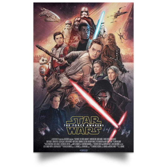 Star Wars 9 The Force Awakens NEW Poster 2019 Decor Room High Quality Prints .