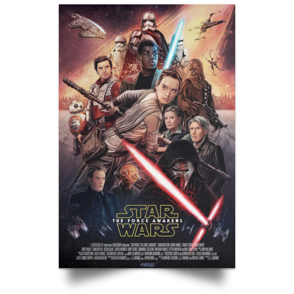 Star Wars 9 The Force Awakens NEW Poster 2019 Decor Room High Quality Prints .