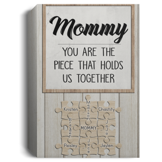 Mommy 111-3125264-5872245 cv1218 CANPO15 Deluxe Portrait Canvas 1.5in Frame