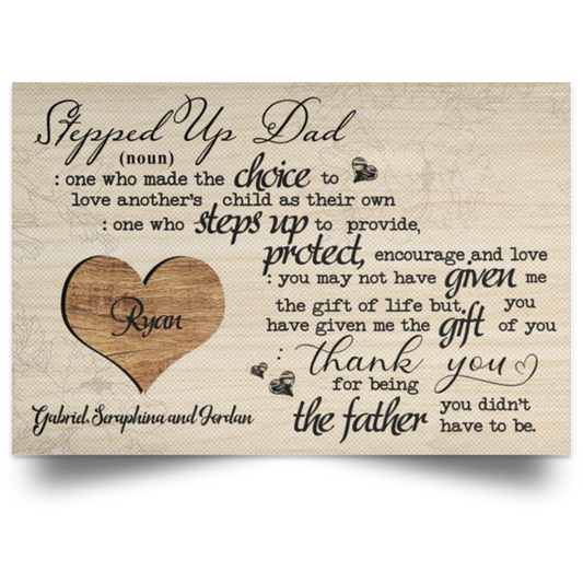 Poster Gabriel, Seraphina and Jordan 12x18 POSLA Satin Landscape Poster
