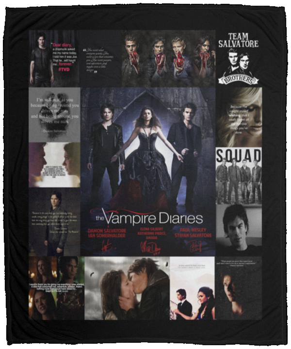 Vampire Diaries 50x60 B08G8YC35N VPM Cozy Plush Fleece Blanket - 50x60