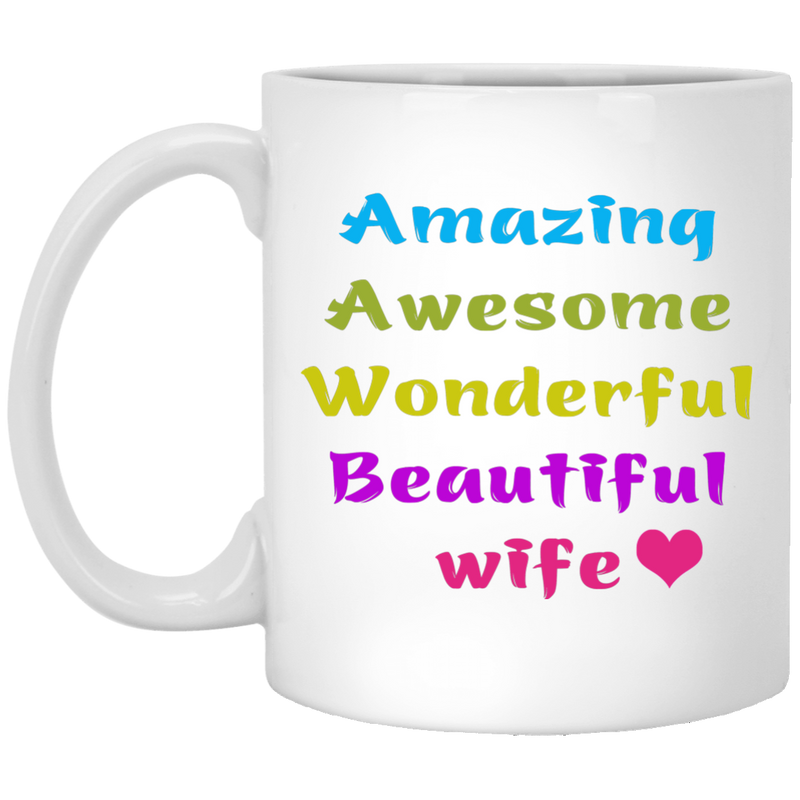 wife black  mug