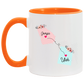 States Accent Mugs Georgia Utah Gifts - Long Distance State Two Tone Coffee Mug - State To State - Away From Home Family - Moving Away Mug Gifts on Christmas, Birthday AM11OZ 11 oz. Accent Mug
