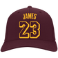 Lebron Jame 23 LOGO HATS Basketball Member Los Angeles Lakers Black One Size Fit .